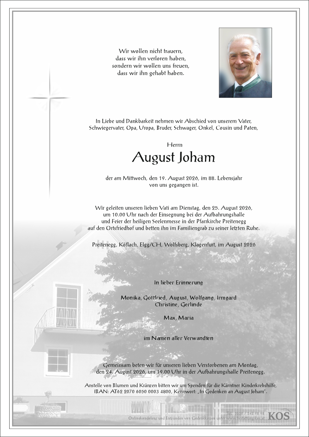 August Joham